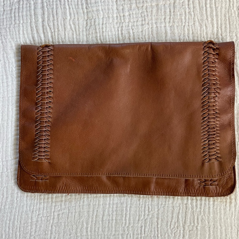 Bali ELF Leather Clutch